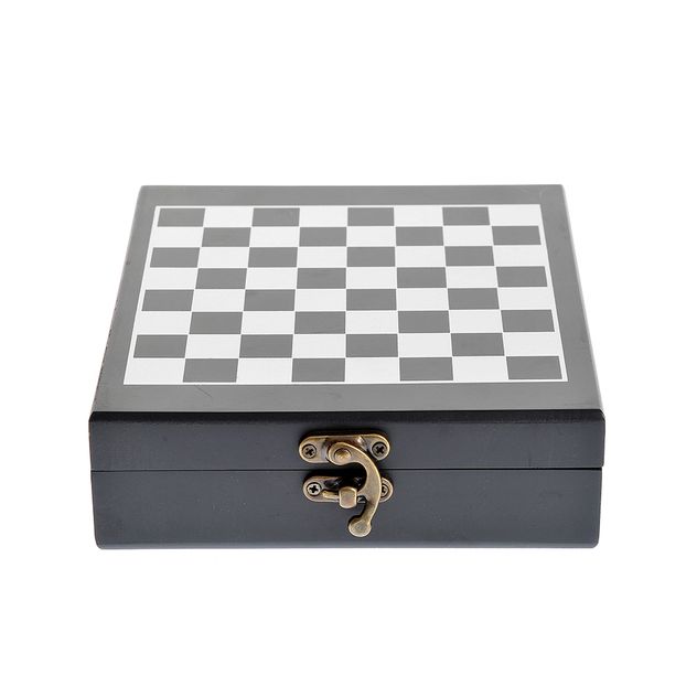 Set cadou sah si accesorii pentru vin in cutie eleganta