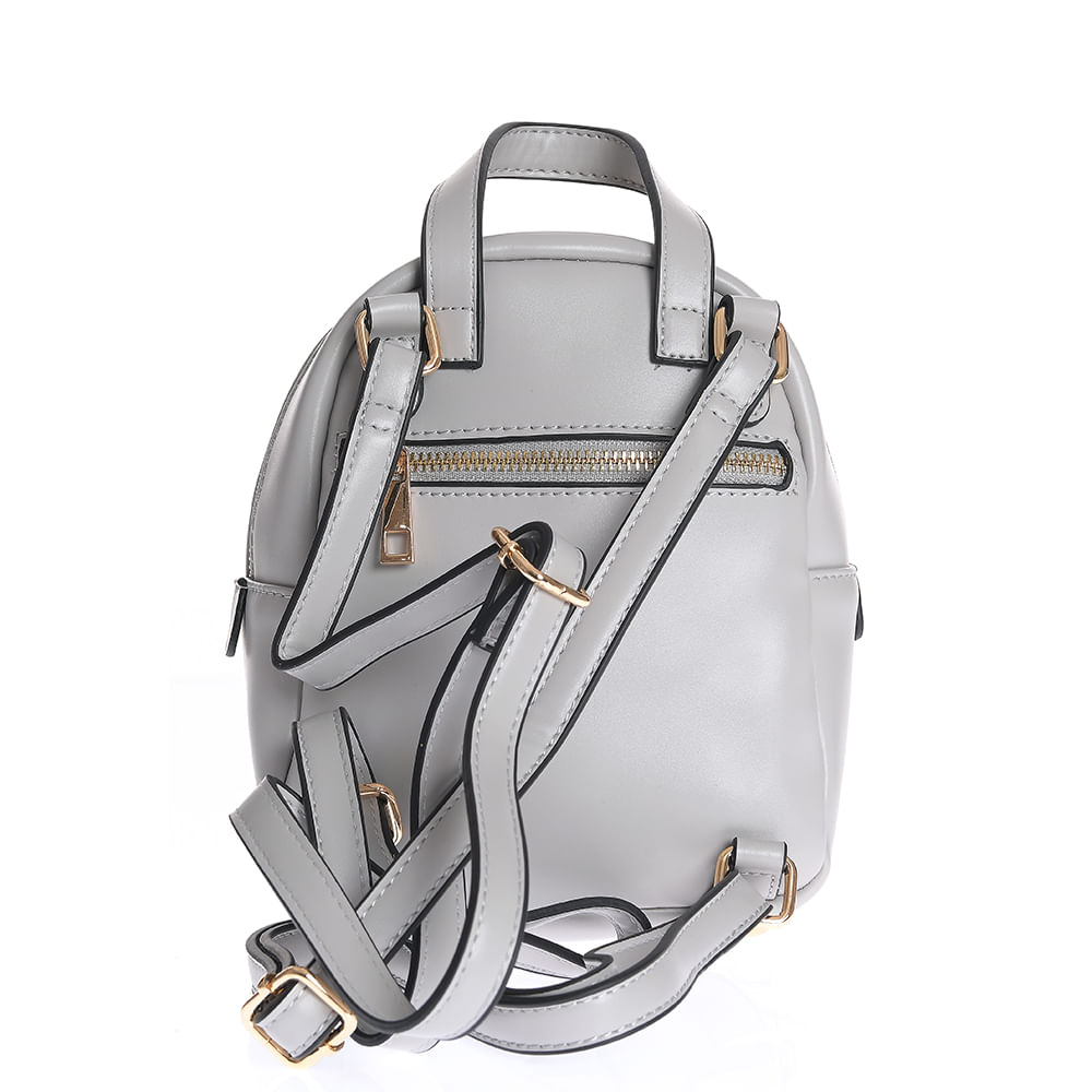 Rucsac mini multicolor din piele ecologica - 2 | YEO