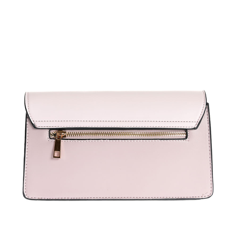 Geanta de umar in nuante pastel cu catarama decorativa - 3 | YEO