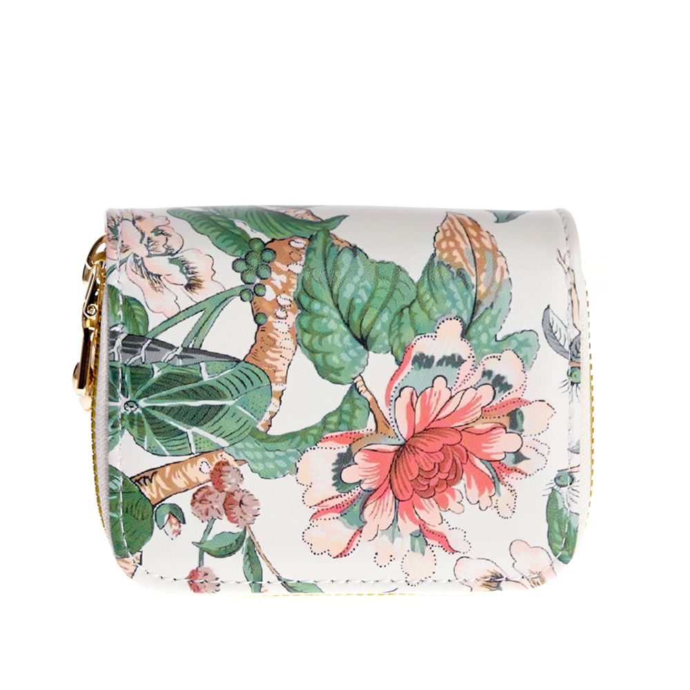 Portofel cu model floral - 1 | YEO