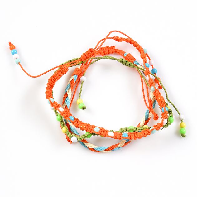 Set 3 bratari multicolore cu margele