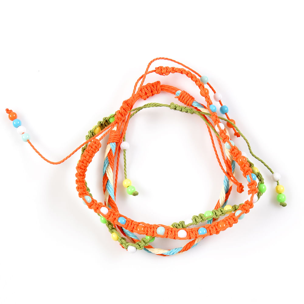 Set 3 bratari multicolore cu margele - 3 | YEO
