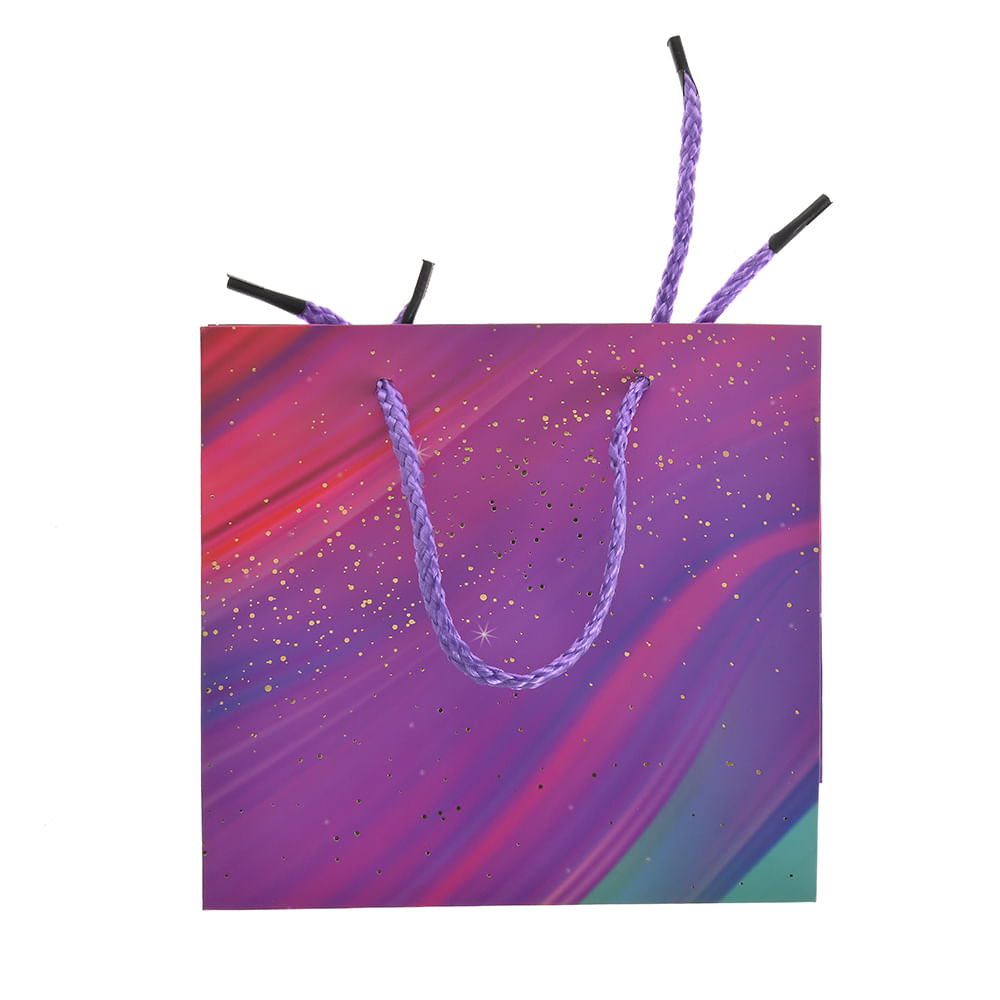 Punga multicolora cu stele 14.5 x 15 cm - 2 | YEO