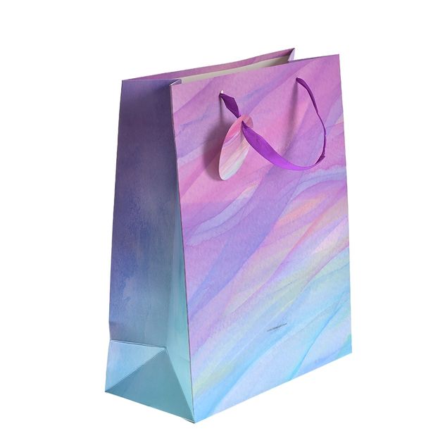 Punga de cadou multicolor 26 x 32 cm