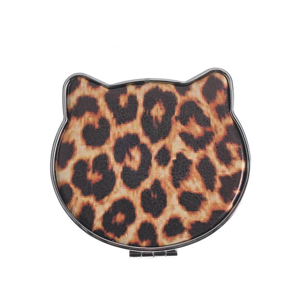 Oglinda cosmetica cu model animal print