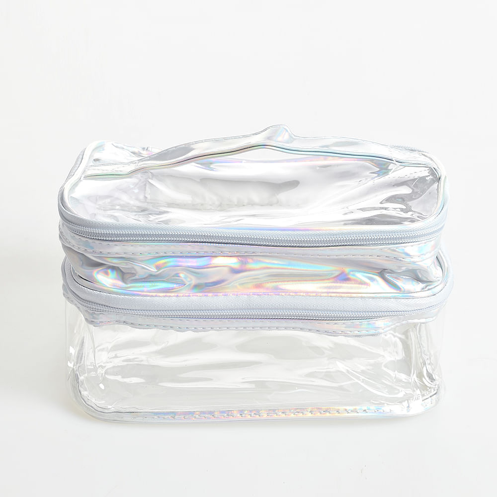 Geanta cosmetica transparenta