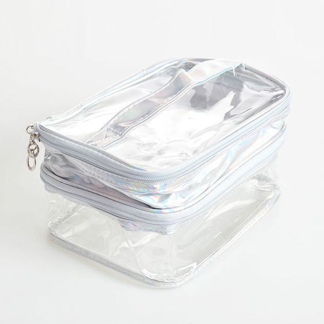 Geanta cosmetica transparenta