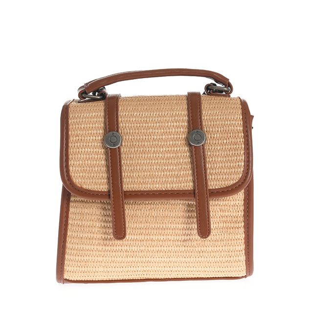 Rucsac casual cu bretele maro