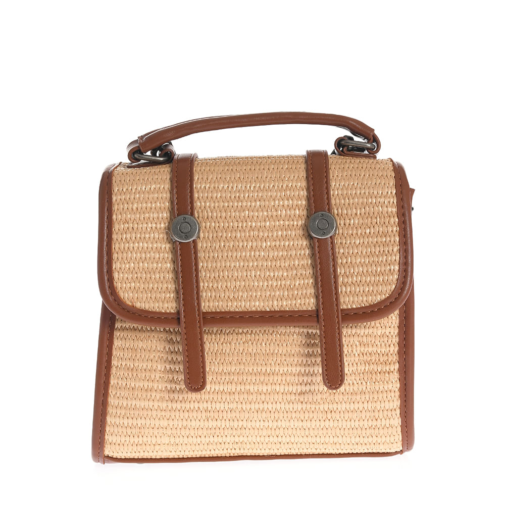 Rucsac casual cu bretele maro