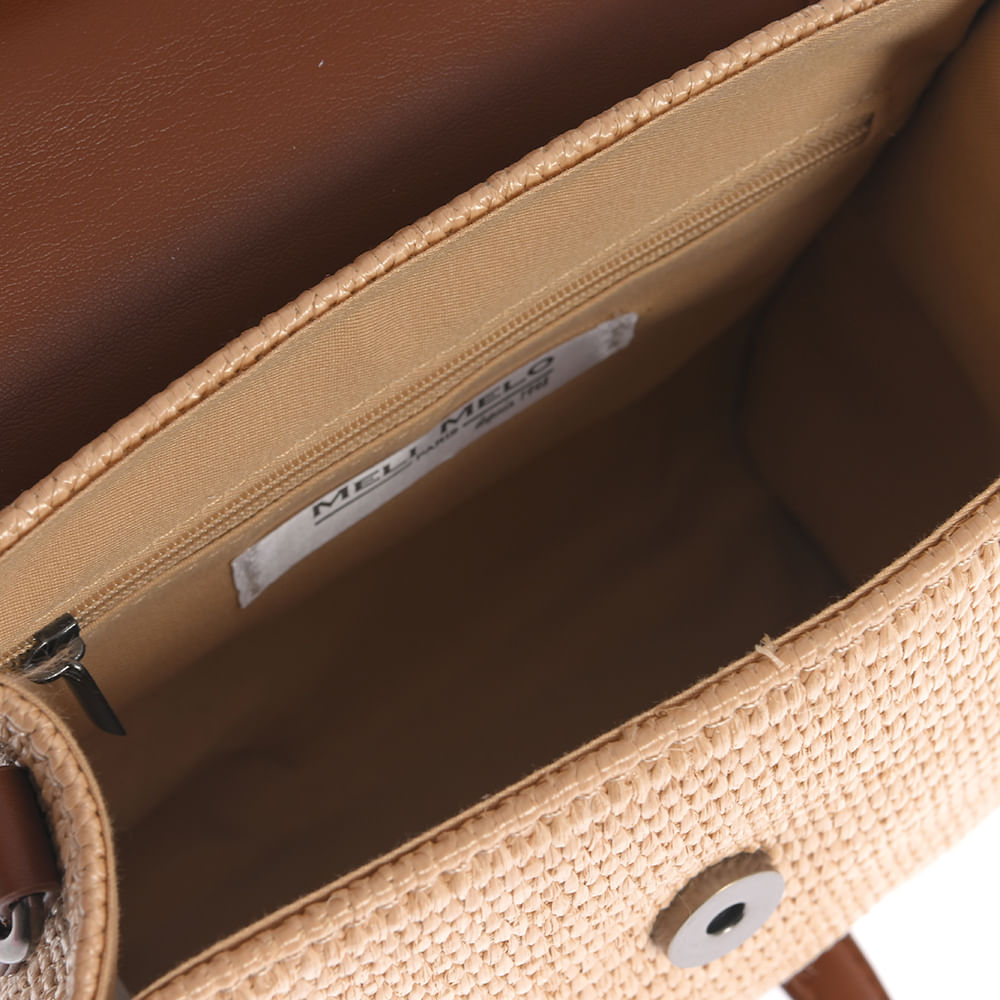 Rucsac casual cu bretele maro - 3 | YEO