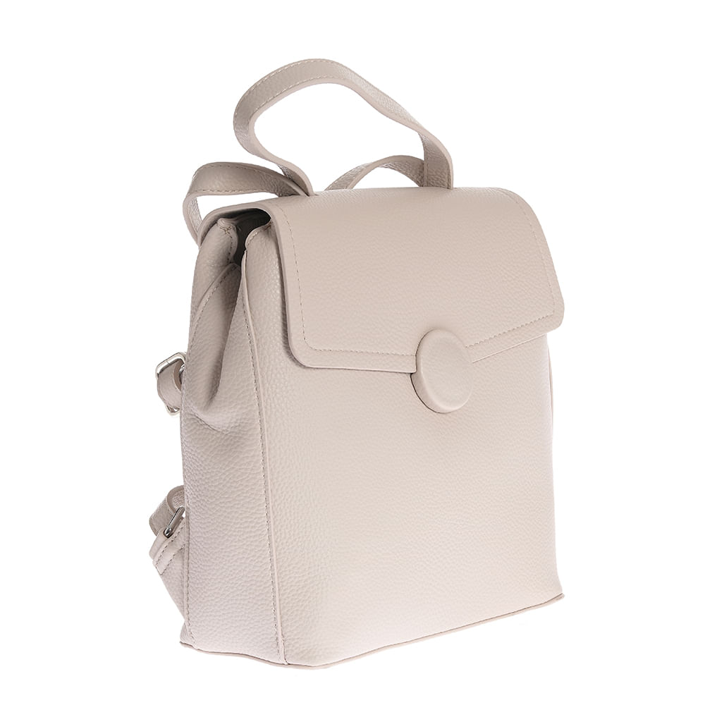 Rucsac gri din piele ecologica - 1 | YEO