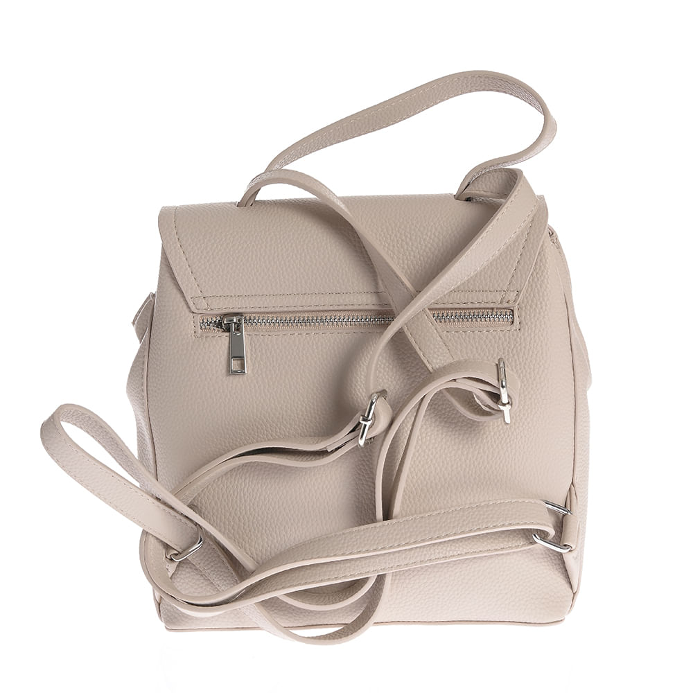 Rucsac gri din piele ecologica - 2 | YEO