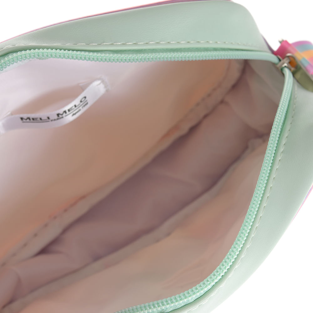 Geanta multicolora cu imprimeu unicorn - 4 | YEO