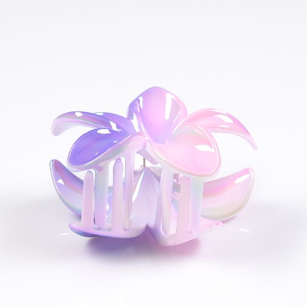 Cleste de par floare bicolora 8 cm