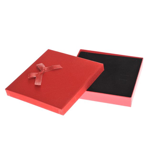 Cutie de cadou rosie 14 cm