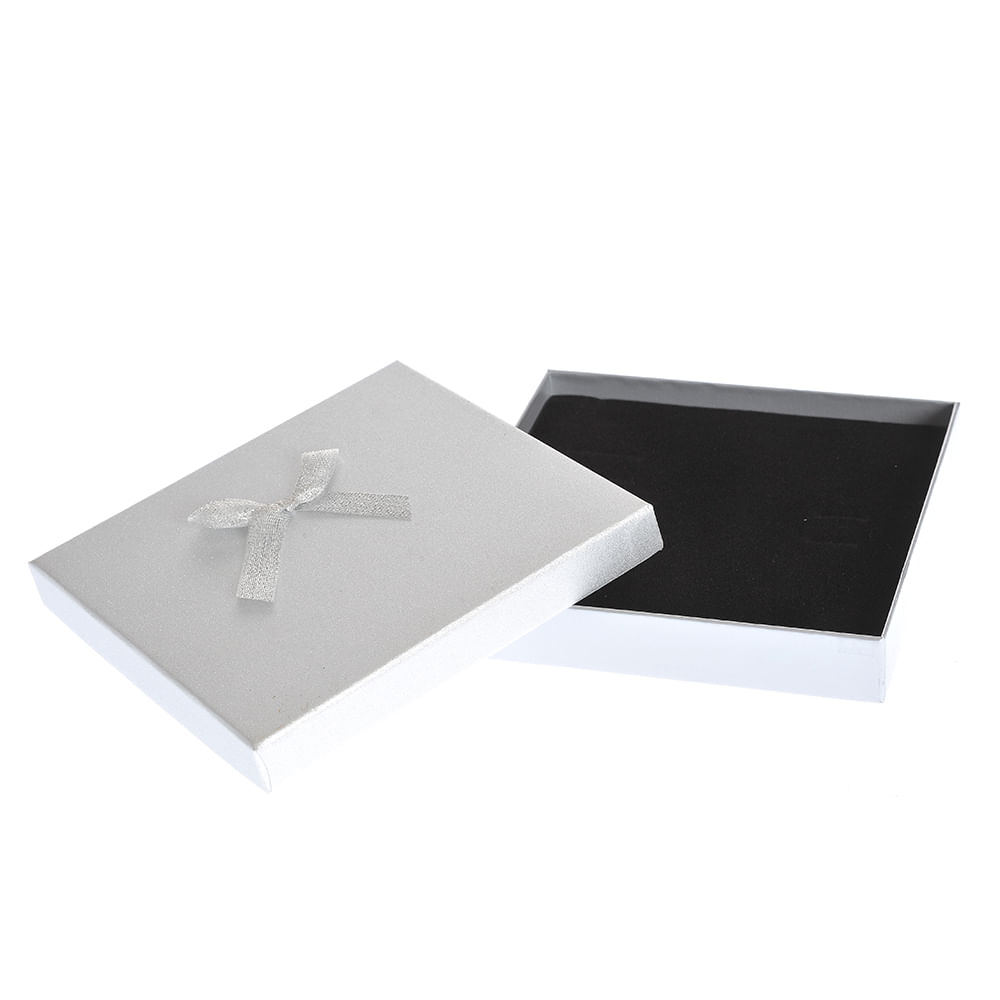 Cutie cadou argintie 14 x 14 cm - 2 | YEO