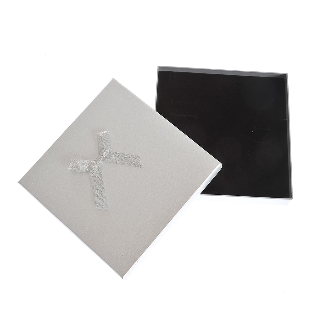 Cutie cadou argintie 14 x 14 cm - 3 | YEO