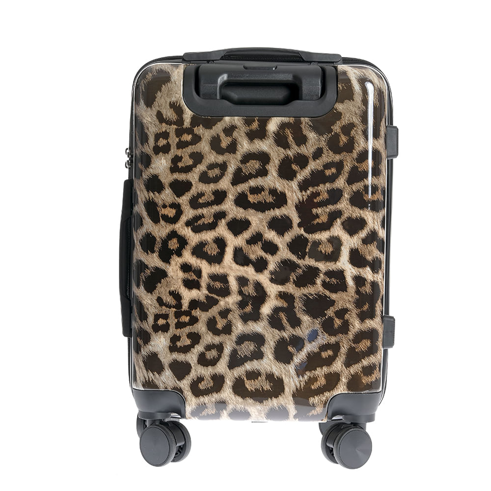 Set troler si geanta de voiaj cu model animal print - 4 | YEO