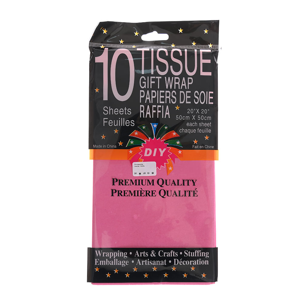 Set 10 coli rosii de hartie pentru ambalat 50 cm - 3 | YEO