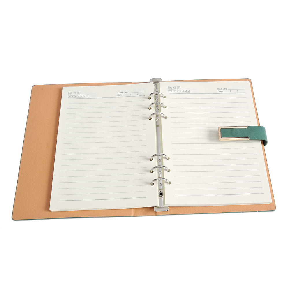 Agenda verde 23 cm - 4 | YEO