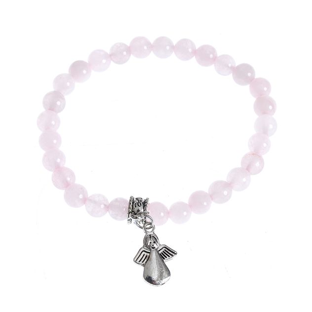 Bratara din pietre naturale Quartz roz