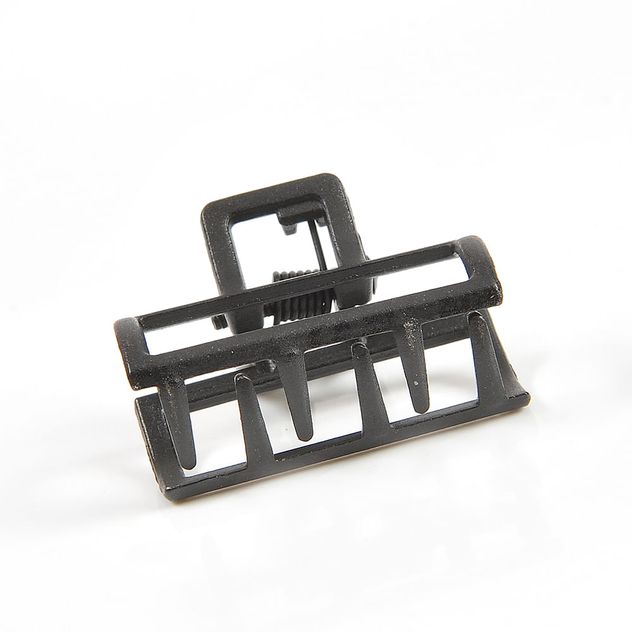 Cleste negru de par dreptunghiular