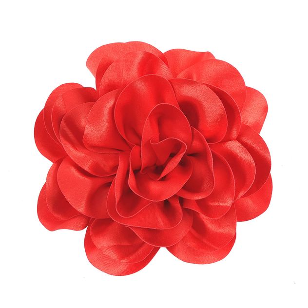 Brosa floare rosie