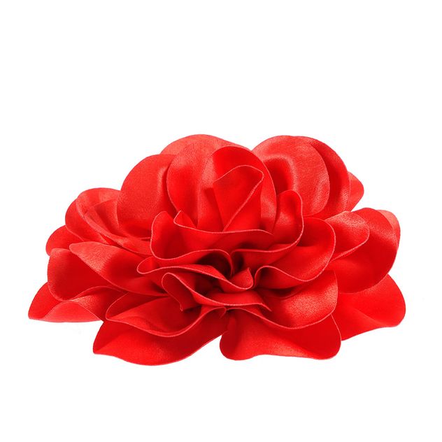 Brosa floare rosie