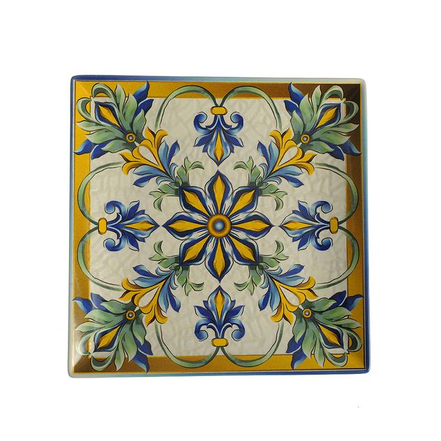 Farfurie ceramica patrata 24x24 cm