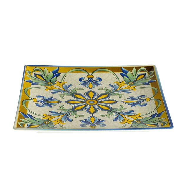 Farfurie ceramica patrata 24x24 cm