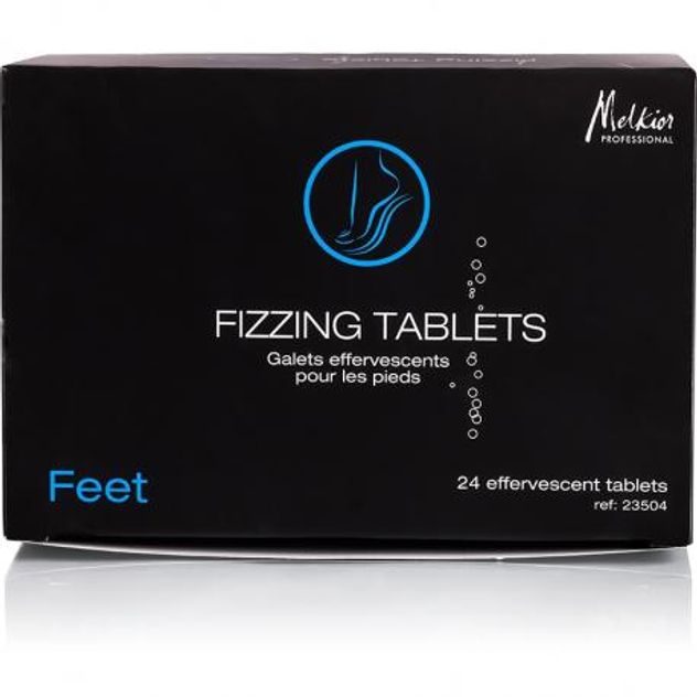 Set 24 tablete emoliente si efervescente pentru pedichiura