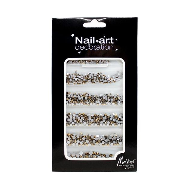 Set cristale unghii GOLD