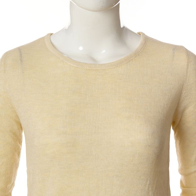 Bluza bej cu maneca lunga