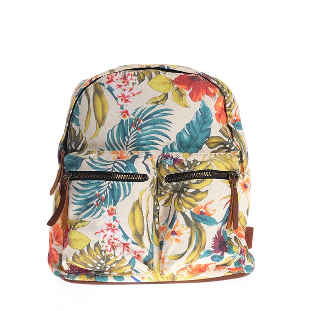 Rucsac casual cu design floral