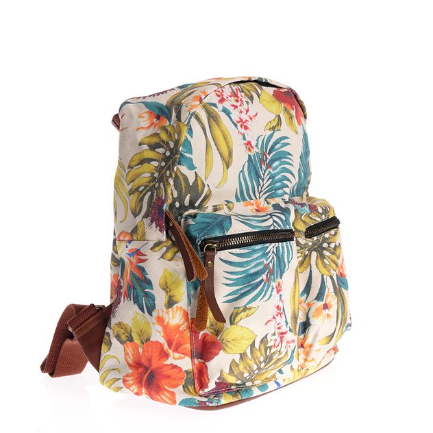 Rucsac casual cu design floral