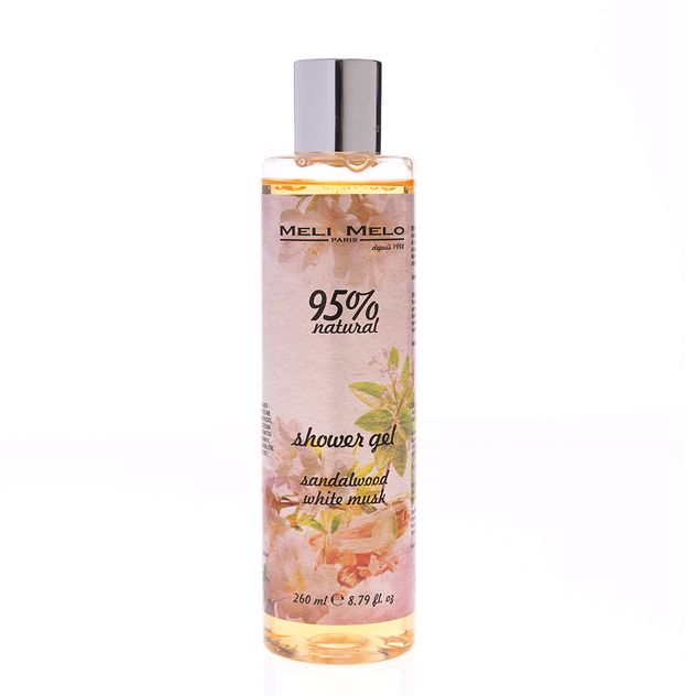Gel de dus cu lemn de santal si mosc alb 260 ml