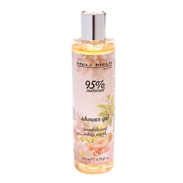 Gel de dus cu lemn de santal si mosc alb 260 ml