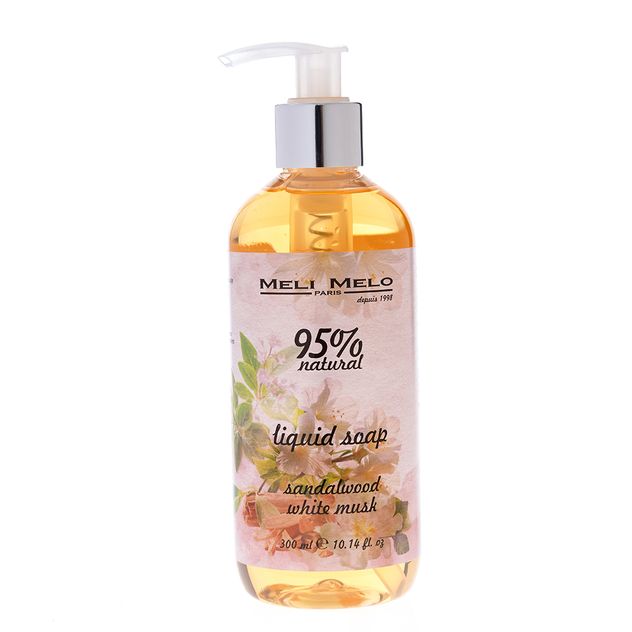 Sapun lichid cu lemn de santal si mosc alb 300 ml