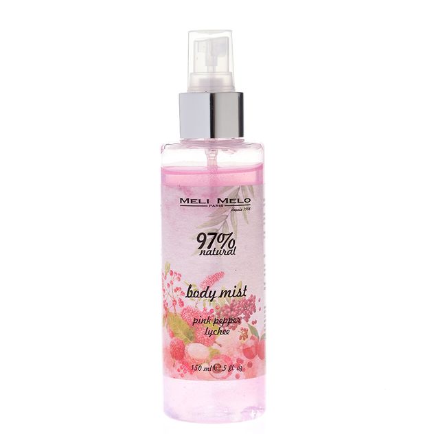 Spray pentru corp cu Piper roz si Litchi 150 ml