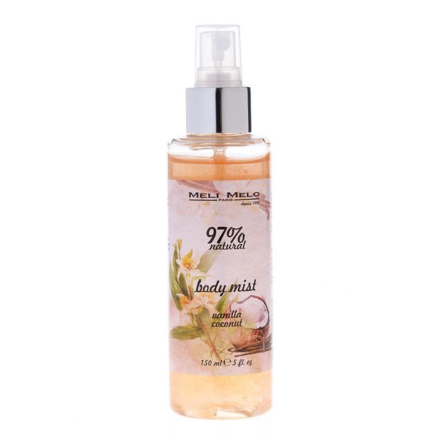 Spray pentru corp cu Vanilie si Nuca de cocos 150 ml