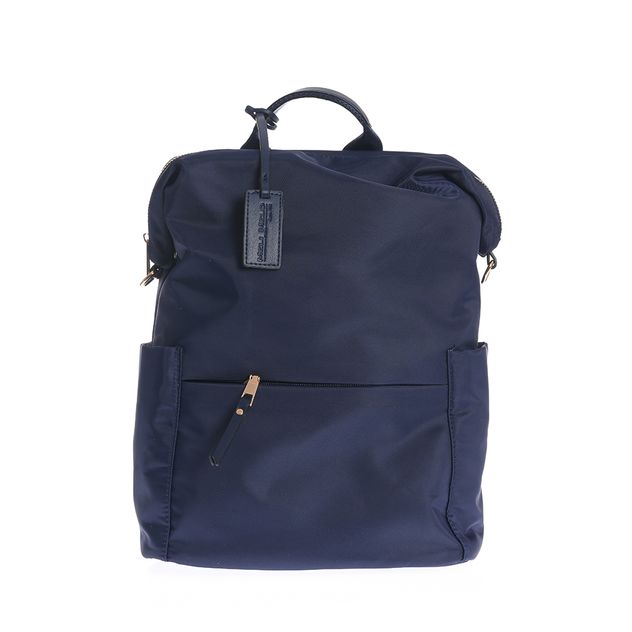 Rucsac bleumarin cu buzunare laterale