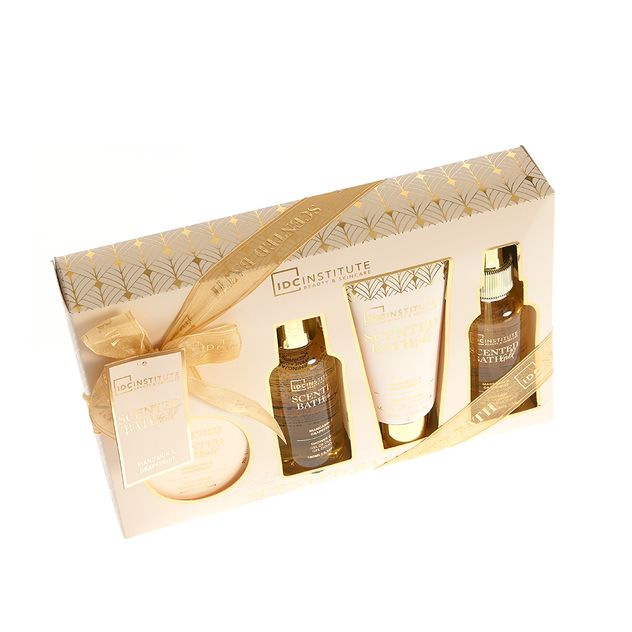 Set 4 produse cosmetice cu mandarina si grapefruit