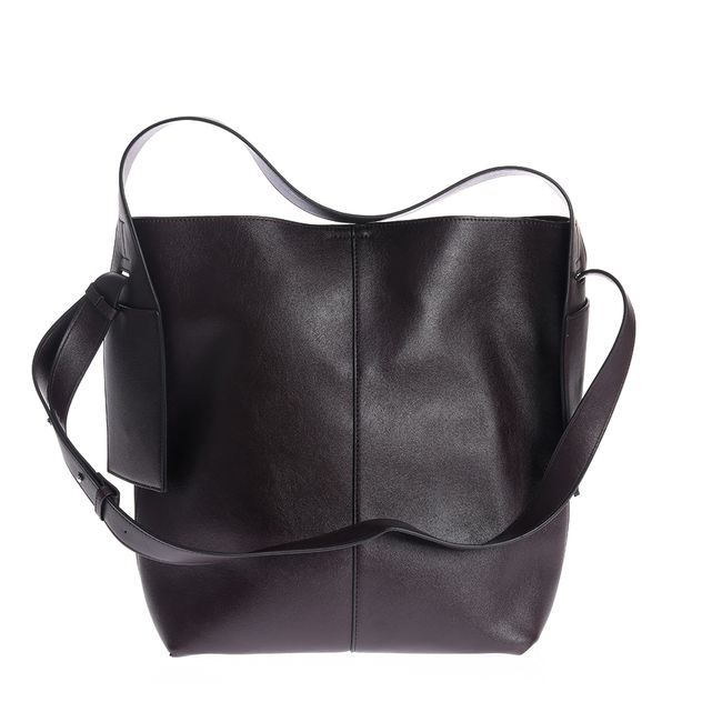 Geanta shopper maro din piele ecologica
