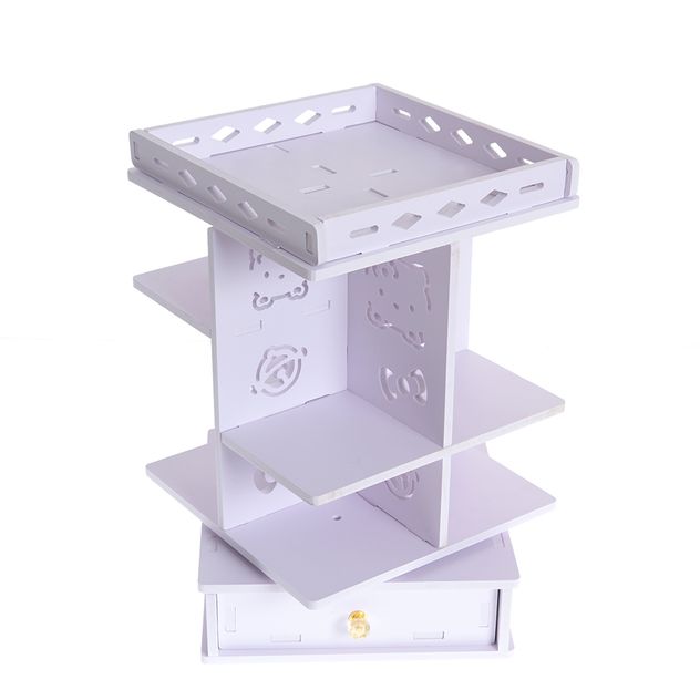 Organizator rotativ pentru cosmetice cu sertar 39 cm