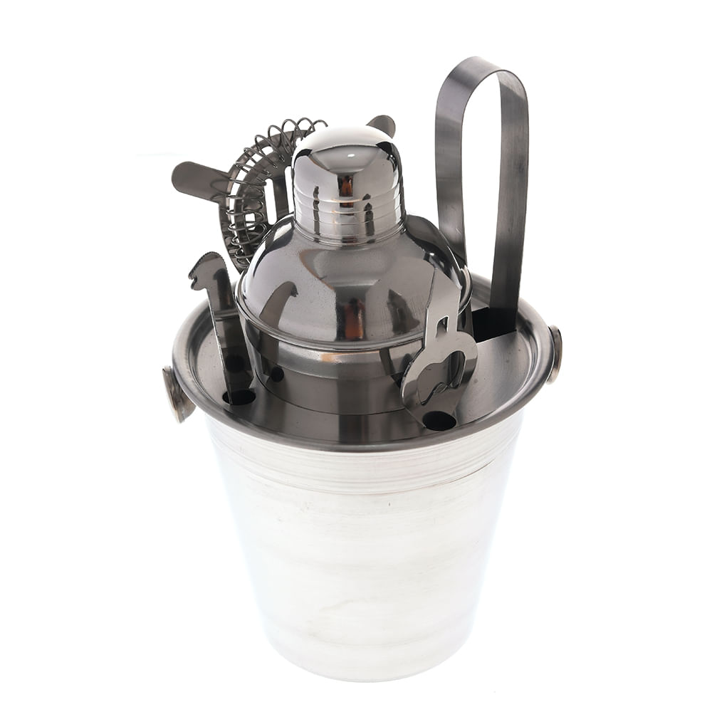 Set pentru cocktail cu shaker si frapiera