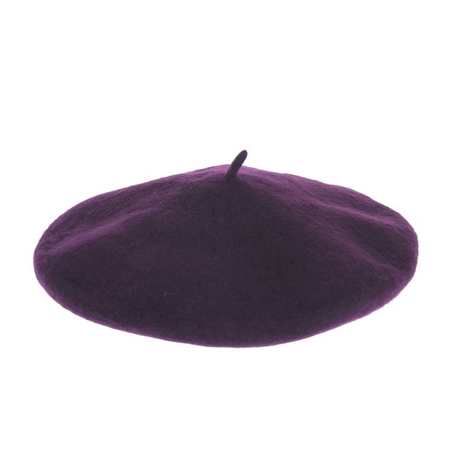Bereta mov eleganta din lana