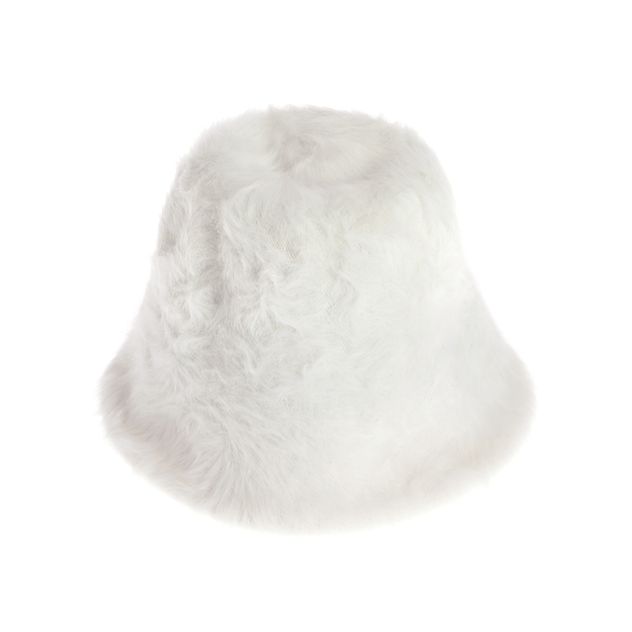 Palarie alba cu blanita