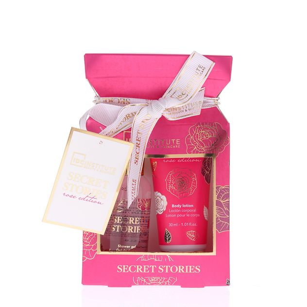 Set cosmetice cu parfum de trandafir