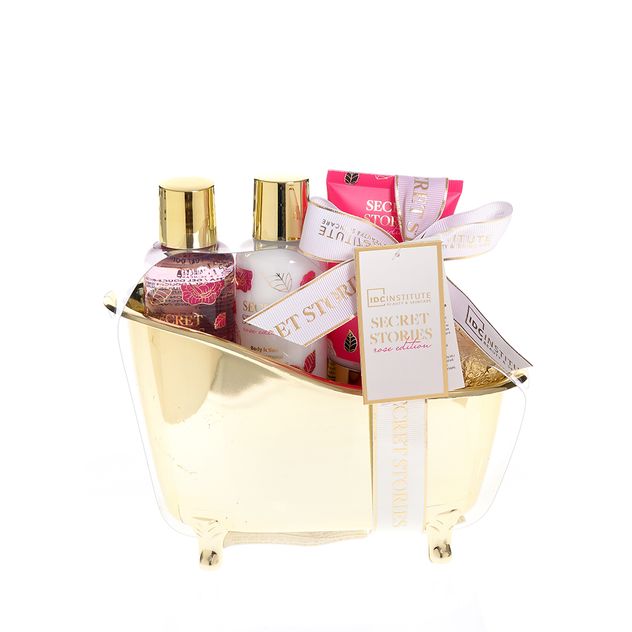 Set cosmetice cu aroma de trandafir
