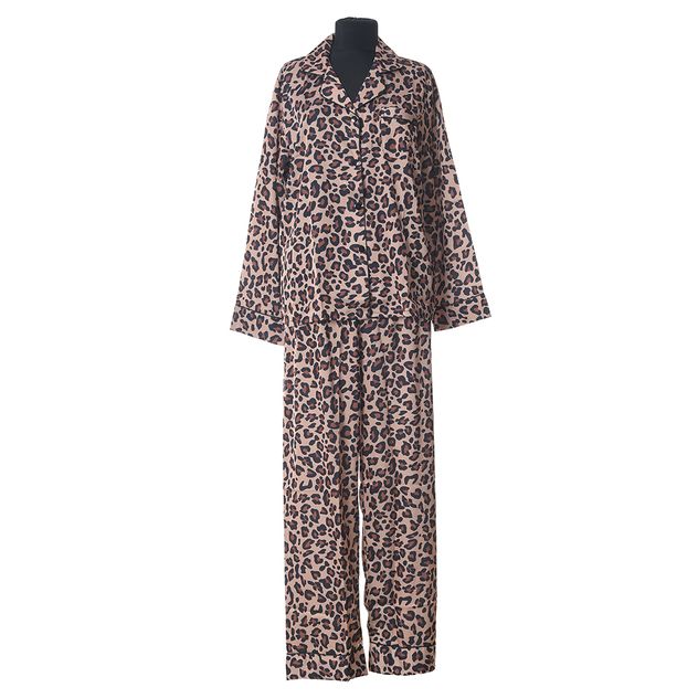 Set pijama cu model animal print